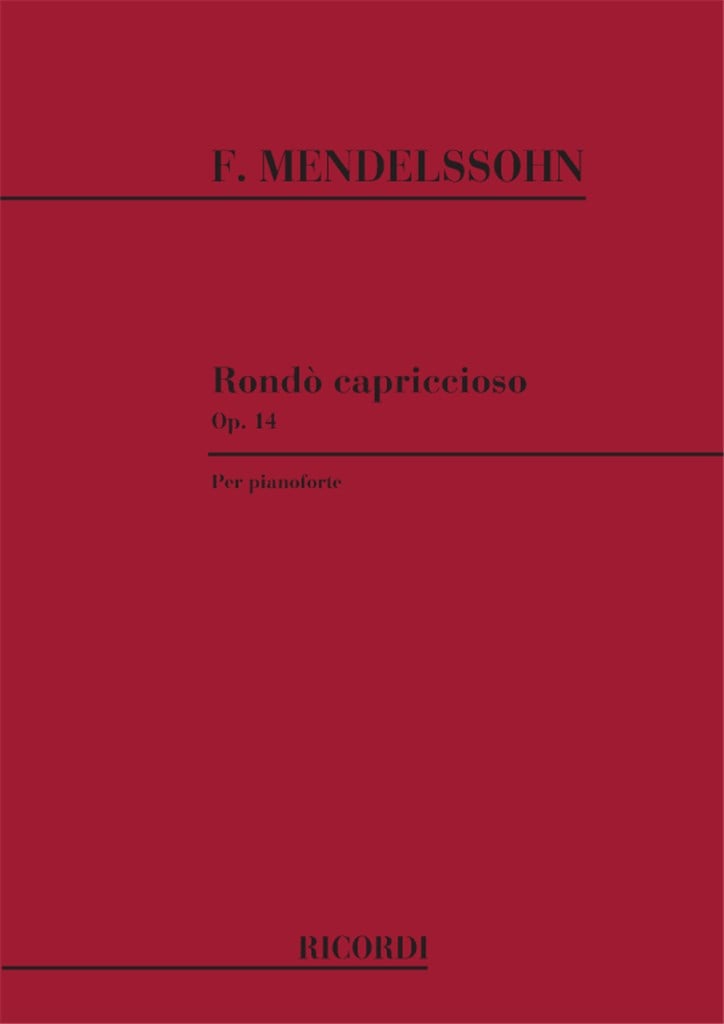 Rondo' Capriccioso Op. 14